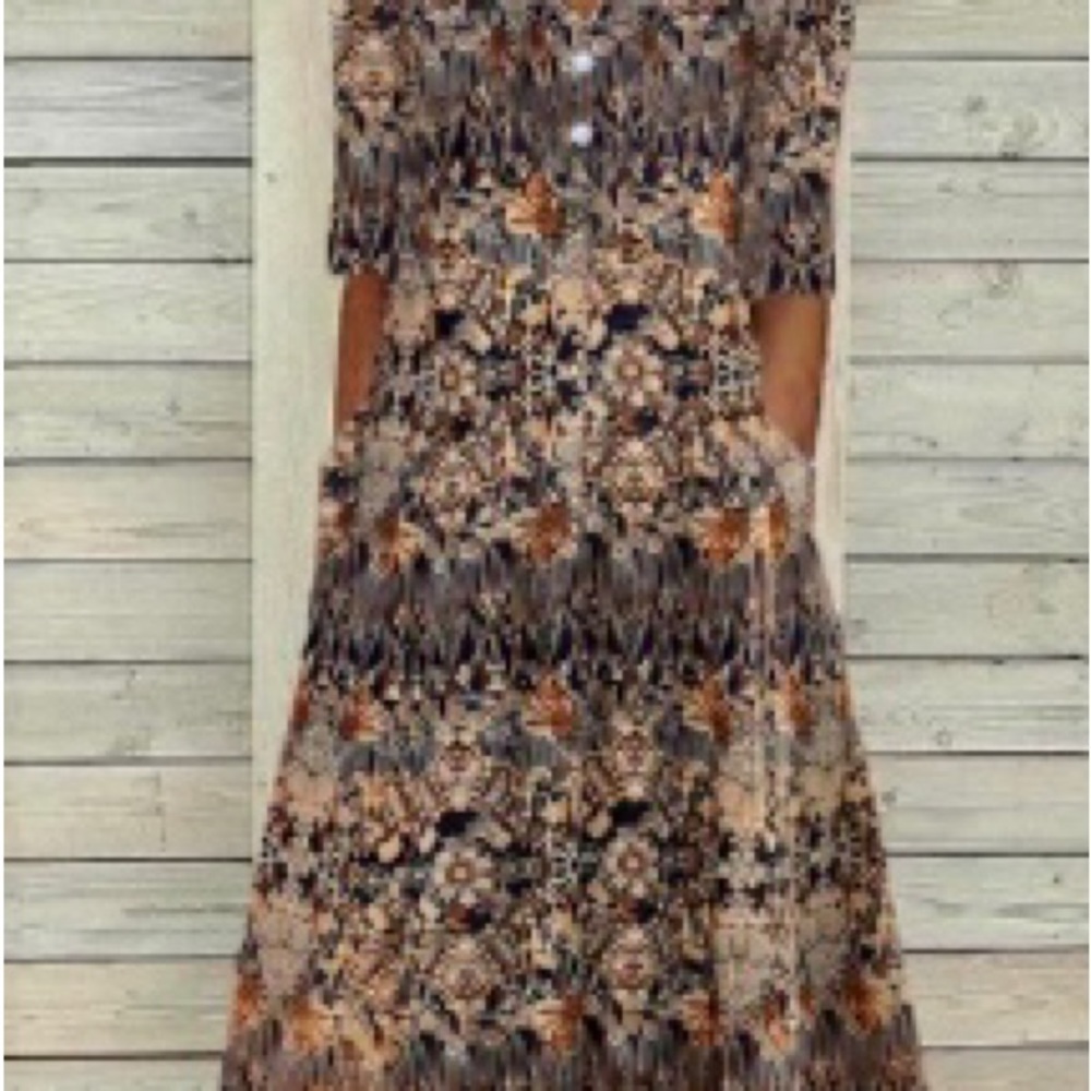 Women's Maxi Dress Ethnic Dress V Neck